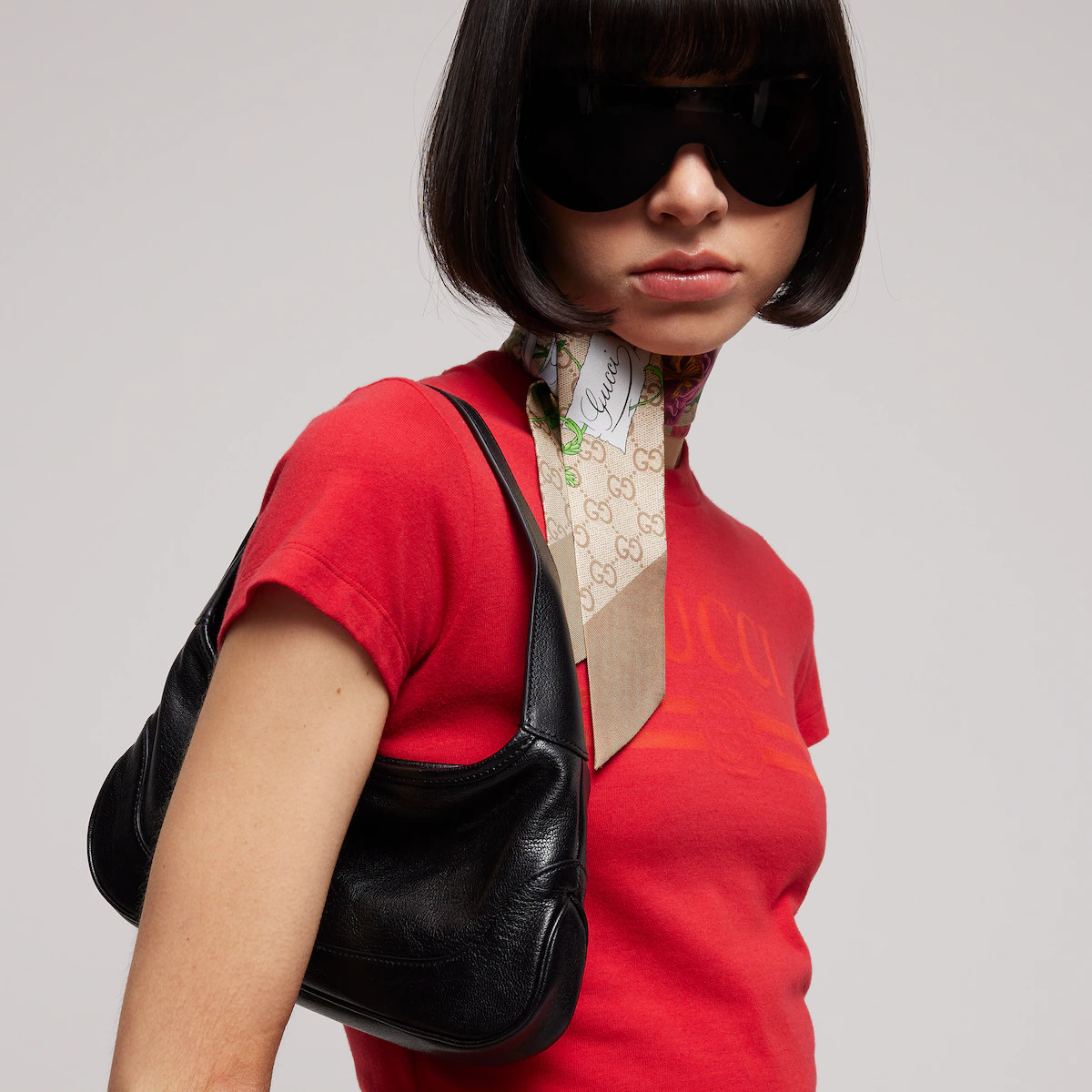 Gucci - Printed silk ribbon | Gucci (US)