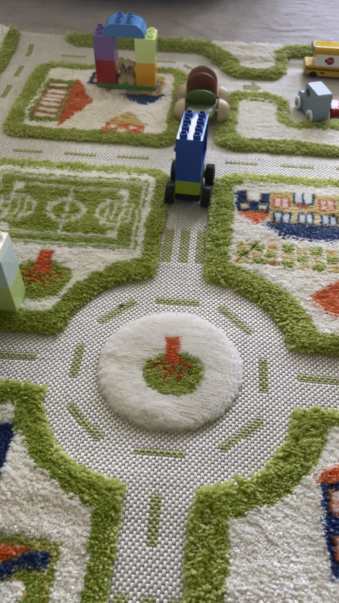 Clearly Owen is obsessed with his new city road rug. Love that the 3D parts make it more interactive for him 🤍 

Toddler, toddler toy, play, toys, rug, kid home, interior, cars

#LTKkids #LTKhome #LTKfamily