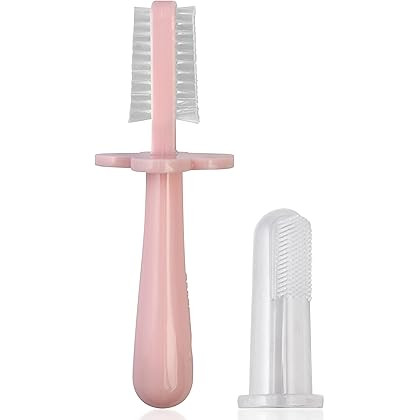 grabease Double Sided Toothbrush Makes Brushing Baby and Toddler Teeth Faster and Safer, Perfect for | Amazon (US)