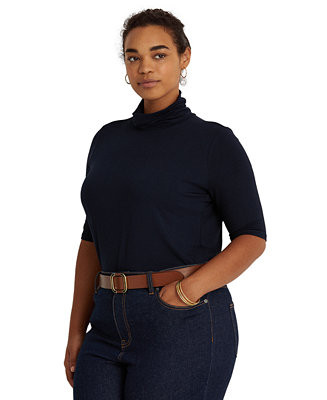 Plus Size Lightweight Turtleneck Sweater | Macy's Canada