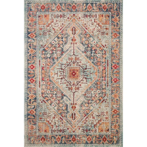 Loloi II Nour Oriental Blue / Fiesta Area Rug - Walmart.com | Walmart (US)