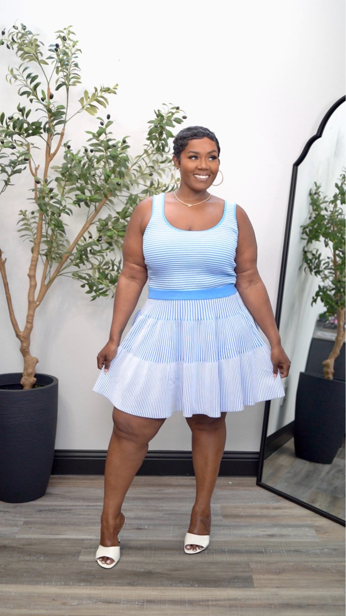Tennis skirt set from Walmart!