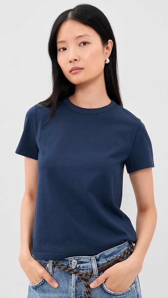 Madewell The Perfect Crewneck Tee in Allday Jersey | Shopbop | Shopbop