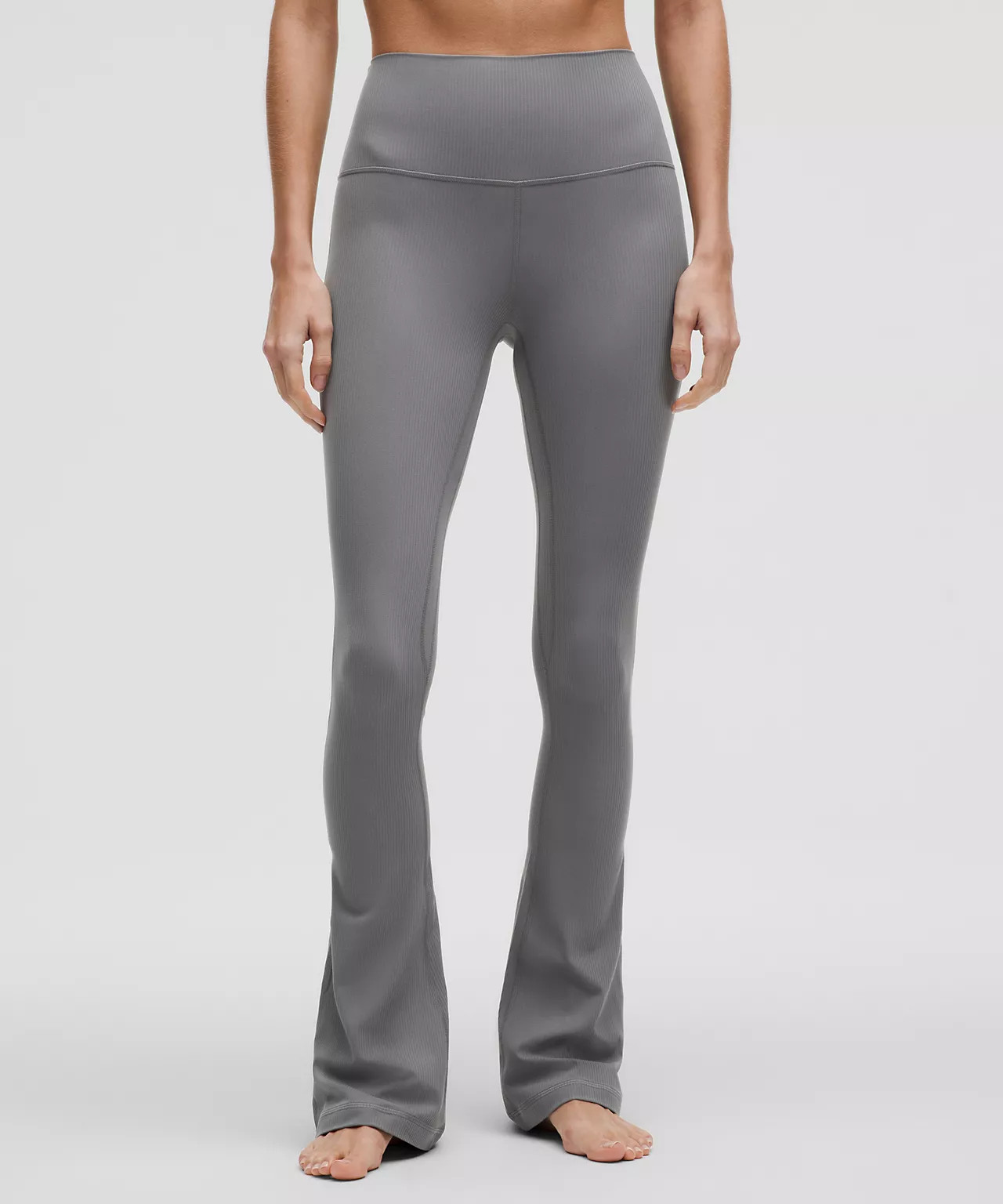 lululemon Align™ High-Rise Ribbed Mini-Flare Pant *Regular | Women's Leggings/Tights | lululemo... | Lululemon (US)