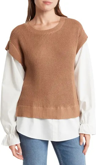 Belldini Twofer Sweater Vest Top | Nordstromrack | Nordstrom Rack