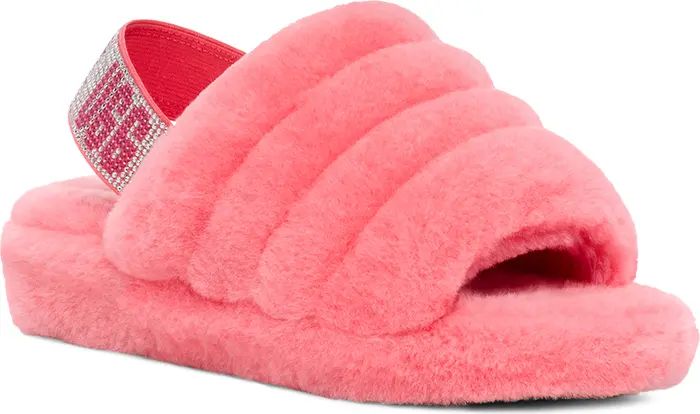 UGG® Fluff Yeah Genuine Shearling Slide Sandal | Nordstrom | Nordstrom