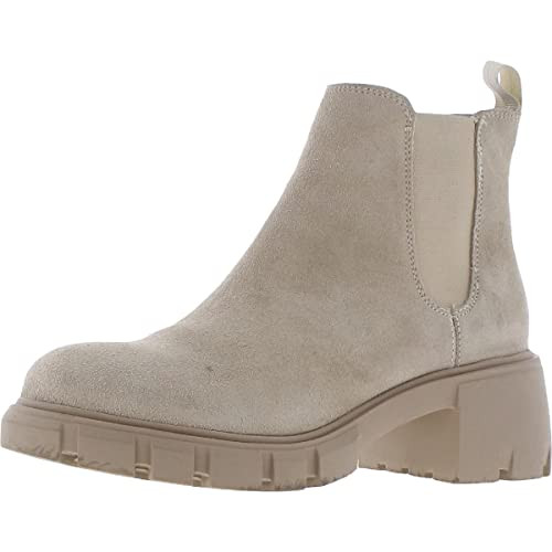 Steve Madden Women's Howler Ankle Boot, Sand Suede, 6.5 | Amazon (CA)