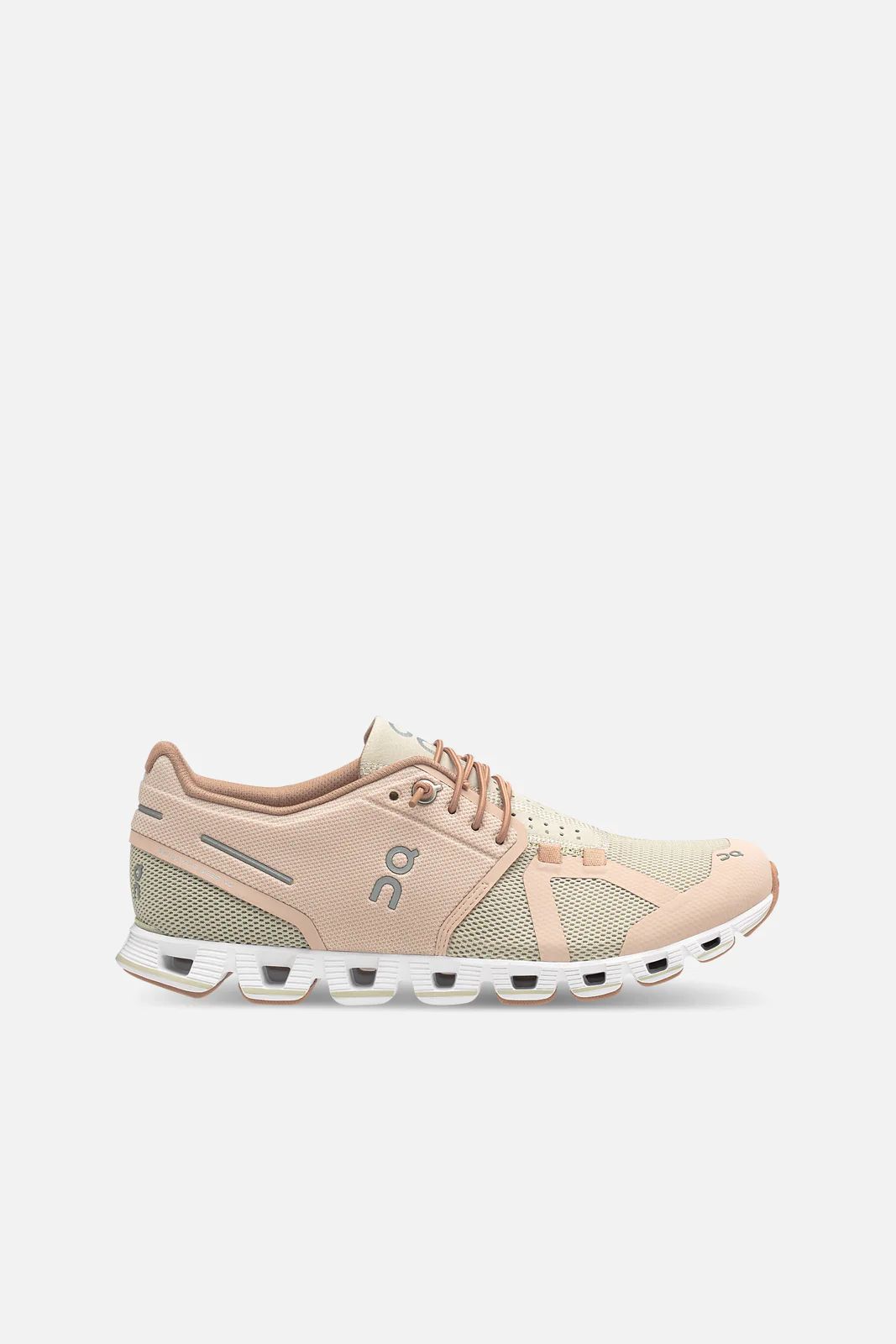 On Running Cloud Sneakers in Rose/Sand Size 5 Bandier | Bandier