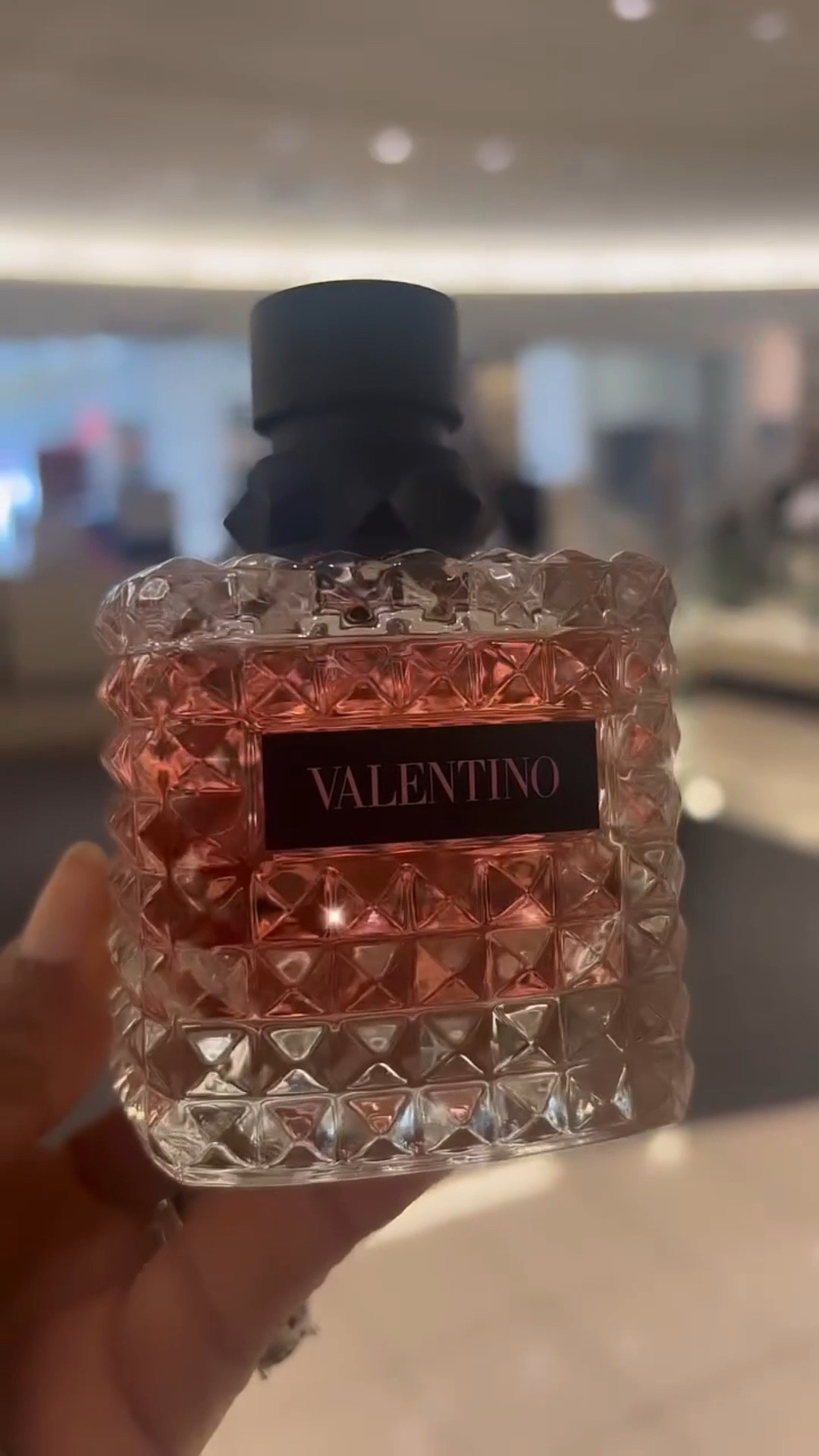 I absolutely love me some born in Roma 💗💗I listed these in the order that I was filming them in.  1. **Valentino Donna Born in Roma** (2019)
 - **Description**: A floral oriental fragrance blending jasmine flowers with vanilla bourbon, one of the most expensive extracts in the world, enhanced with a trio of modern woods. It embodies a new twist of modern femininity.

2. **Valentino Donna Born in Roma Yellow Dream** (2021)
 - **Description**: This fragrance captures the essence of Rome with a burst of Italian lemon essence and primofiore lemon, combined with a delicate rose essence and finished with a clean and comforting musks accord.

3. **Valentino Born in Roma Coral Fantasy Donna** (2022)
 - **Description**: A vibrant and fresh fragrance featuring notes of juicy kiwi accord, jasmine, and Indian jasmine sambac absolute, combined with a base of creamy musk and ambrette seeds. It represents the colorful and playful spirit of Rome.

4. **Valentino Born in Roma Intense Donna** (2023)
 - **Description**: A deeper, more intense version of the original Donna Born in Roma, this fragrance features notes of jasmine, vanilla, and bourbon, intensified with a blend of creamy and woody accords for a bold and captivating scent.

5. **Valentino Born in Roma Green Edition (new green one)** (2024)
 - **Description**: A fresh and invigorating fragrance inspired by the lush gardens of Rome. It features notes of green mandarin, basil, and ginger, combined with a heart of clary sage and geranium, and a base of vetiver and amberwood, offering a vibrant and dynamic scent. Which one is your favorite? I love all of them 😍 #perfume #perfumeaddict #fragrance #fragrancelovers♥️ #fragrancecollection #parfum #parfumoriginal #aperfumeaddict #girls #guys #perfumeobbsession

#LTKBeauty #LTKStyleTip