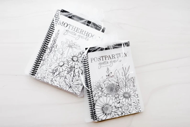 Grace Bundle 1 Postpartum Grace Guide 1 Motherhood Grace Guide: Encouraging Journals for Mom - Et... | Etsy (US)