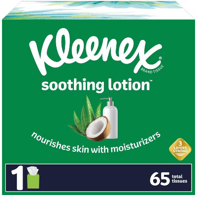 Kleenex Soothing Lotion Facial Tissue | Target