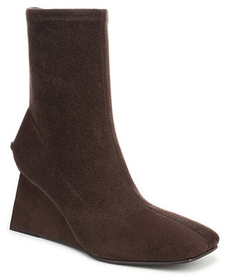 Women's Lia Wedge Sock Booties | Macy's