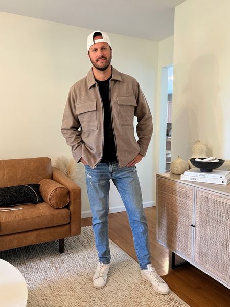 For the guys!! Joe is wearing a L and wears this jacket all the time (6’3”, 195lbs)

Abercrombie must haves, Abercrombie looks 2022, Abercrombie fashion, jacket looks, fall fashion must haves, winter looks, winter trends, mens fashion, gifts for him 

#LTKsalealert #LTKSeasonal #LTKCyberweek