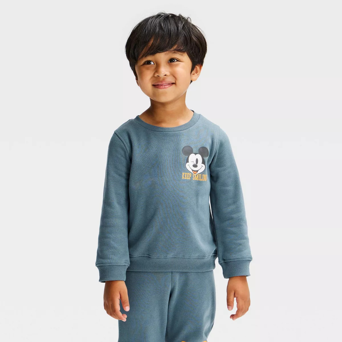 Baby Boys' 2pc Mickey Mouse "Oh Boy" Coordinate Set - Blue 12M | Target