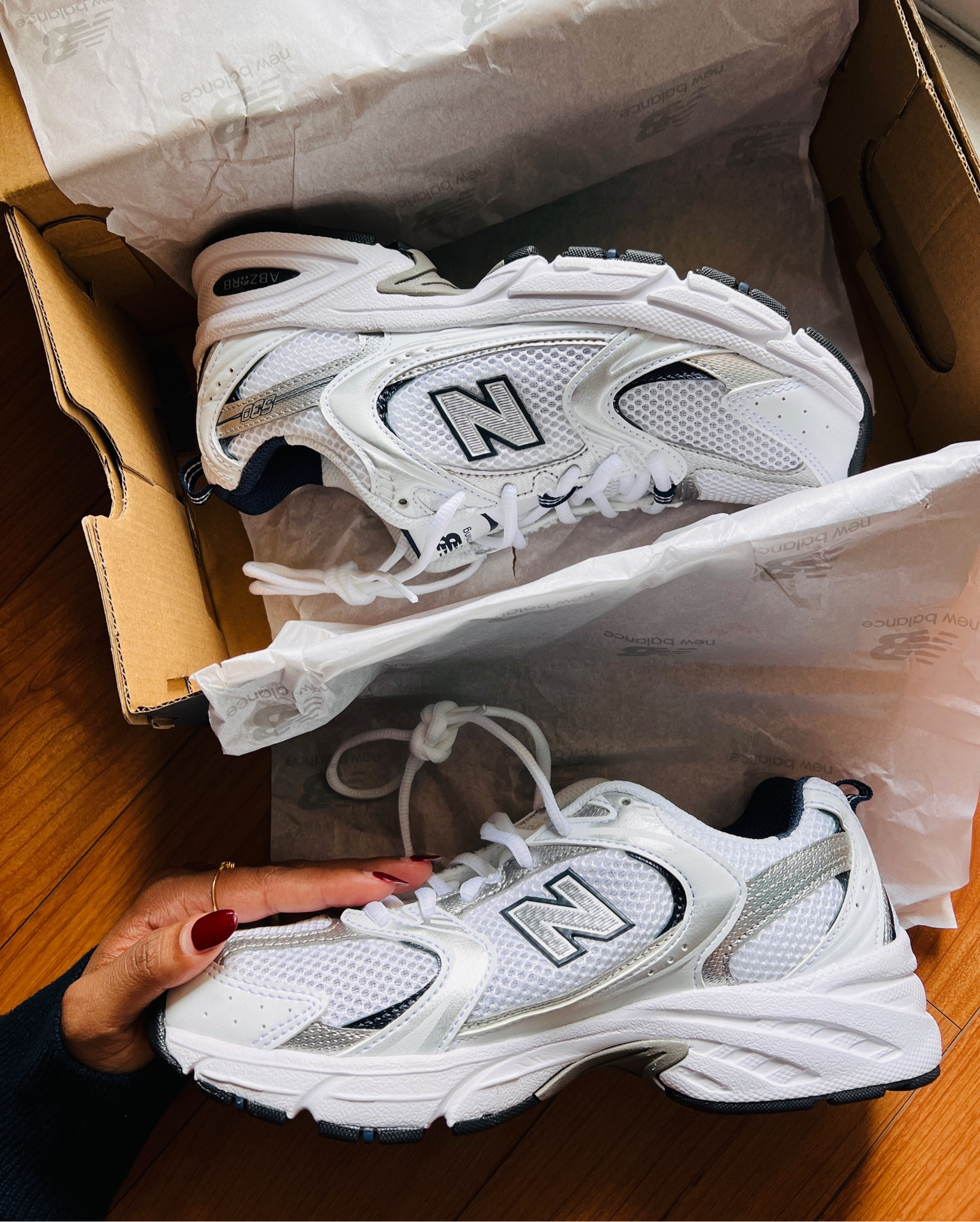New running shoes in my collection. The lightest, most comfortable shoes. New balance 530
Size- US 6.5 and they fit perfectly 

#LTKautumn #LTKcanada #LTKworkwear