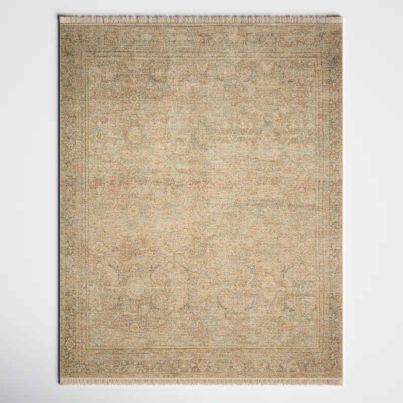 Amanda Flatweave Olive/Graphite Rug | Wayfair North America