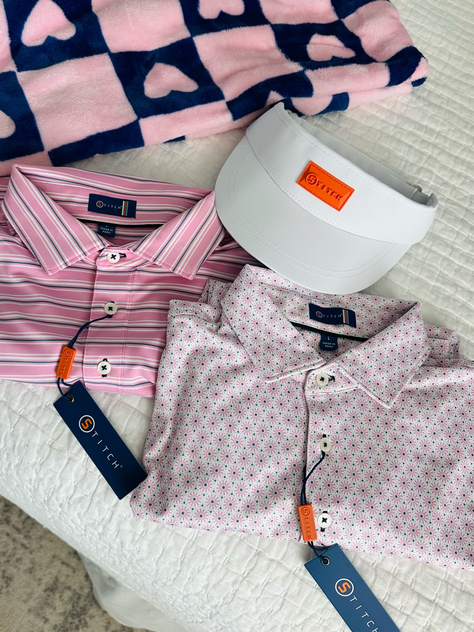 If you like your man in pink these are so cute!!!!