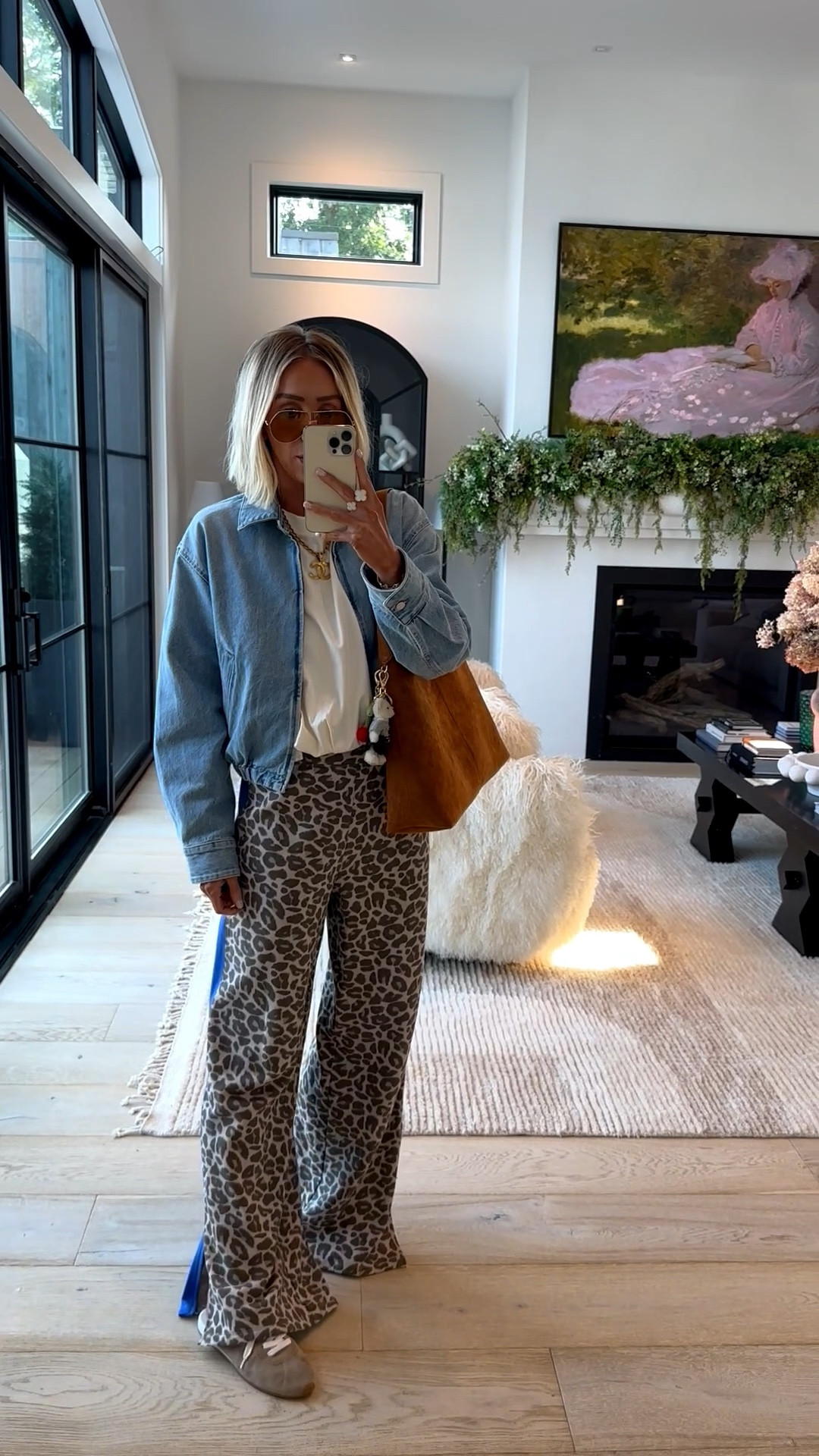 Must have leopard sweatpants from target 🔥🔥🔥 returning for a small .. run oversized #target 