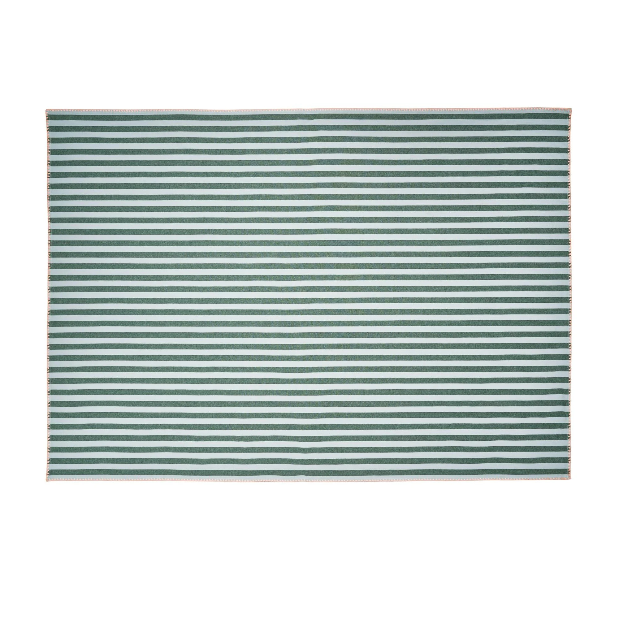 Beautiful Yarn Dyed Stripe Whipstitch Fabric Tablecloth by Drew Barrymore, Thyme Blue, 84"W x 60"... | Walmart (US)