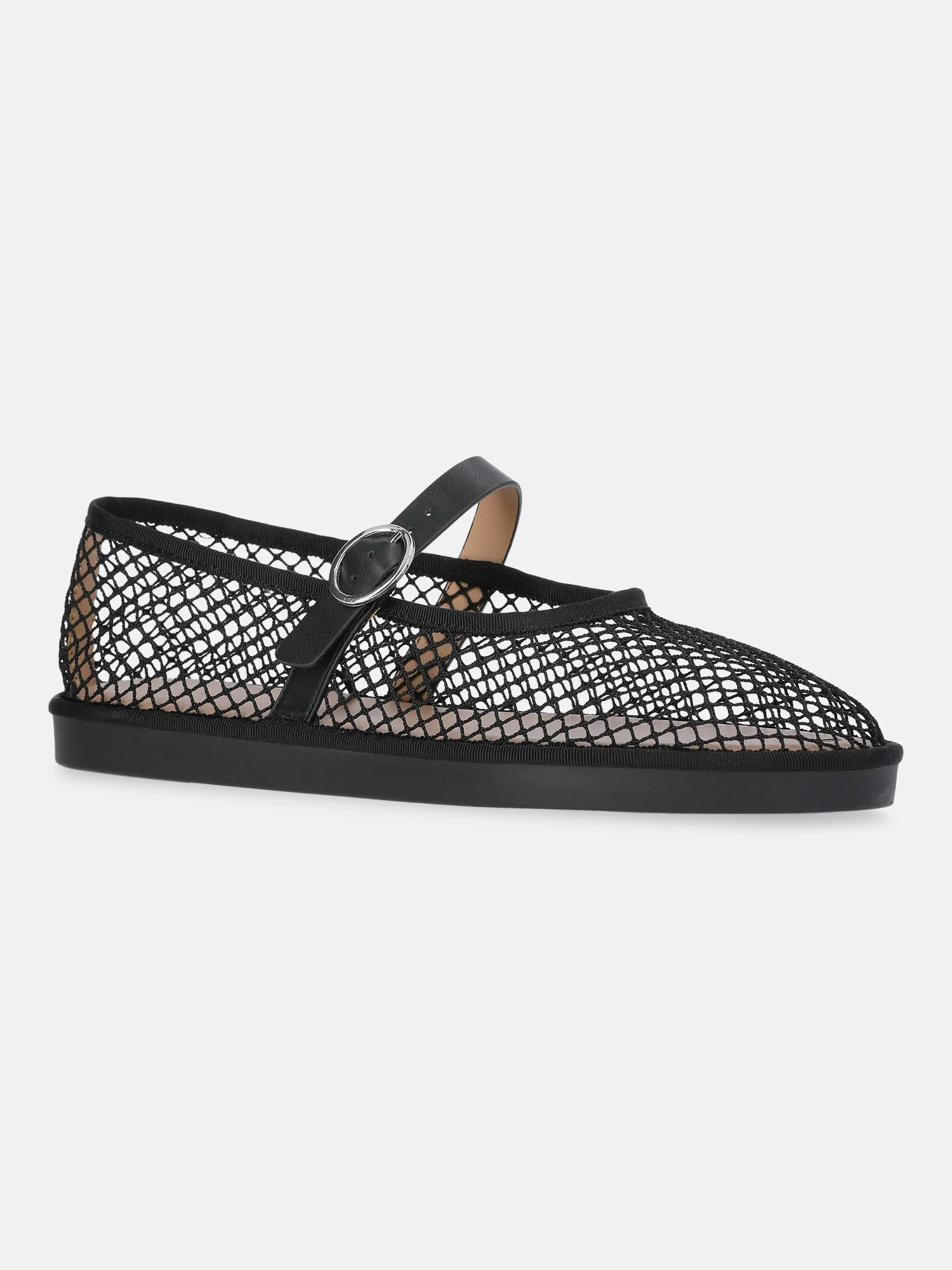 Time and Tru Women's Mesh Mary Jane Flats | Walmart (US)