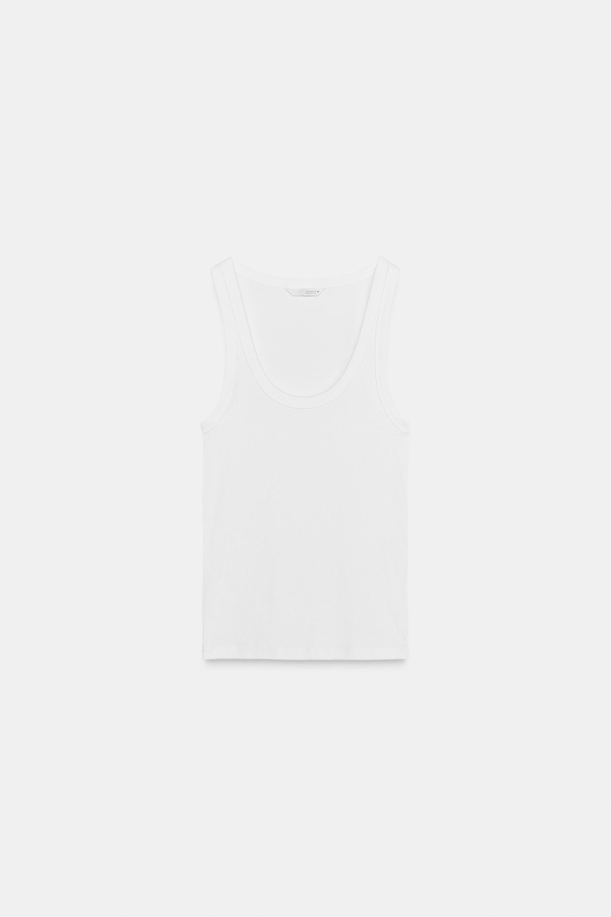 STRAPPY RIB TOP | Zara US