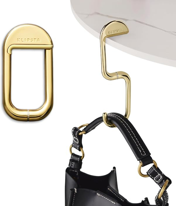 FLIP Bag Hook - Newly Redesigned. Portable Purse Hanger for Table with Magnetic Closure - Now Hol... | Amazon (US)