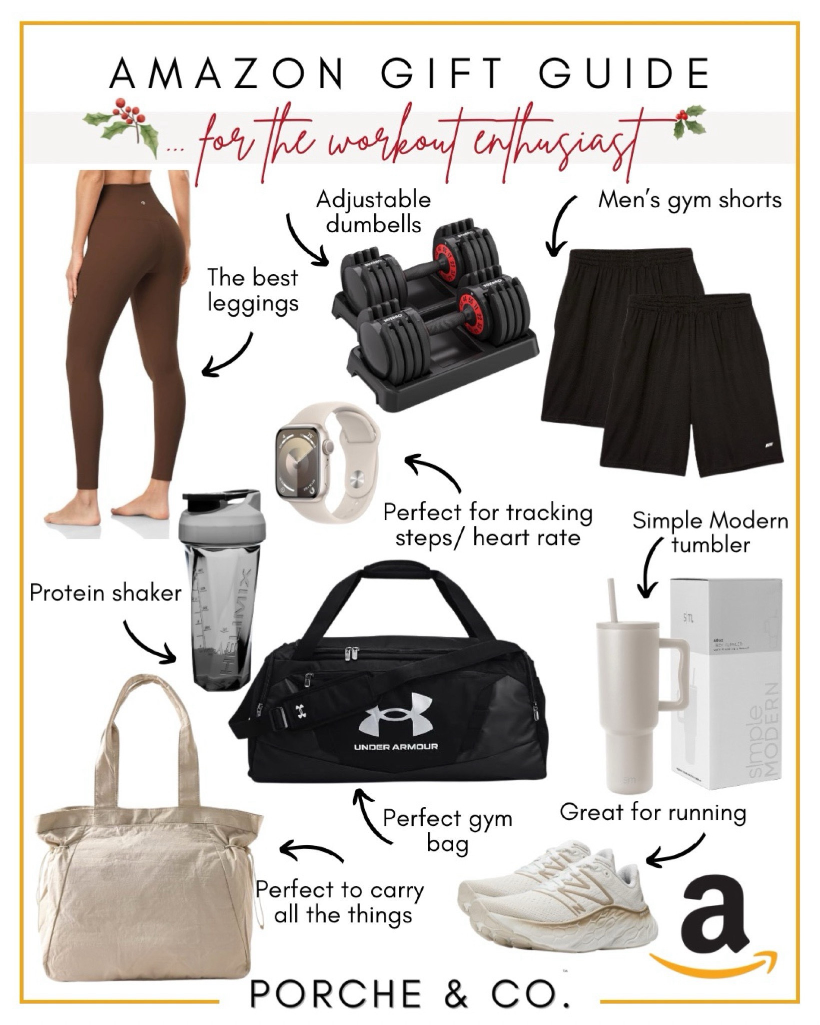 Amazon gift guide for the workout enthusiast, gift ideas for the workout enthusiast, workout gift ideas, fitness gift ideas 

#LTKSeasonal #LTKHoliday #LTKGiftGuide