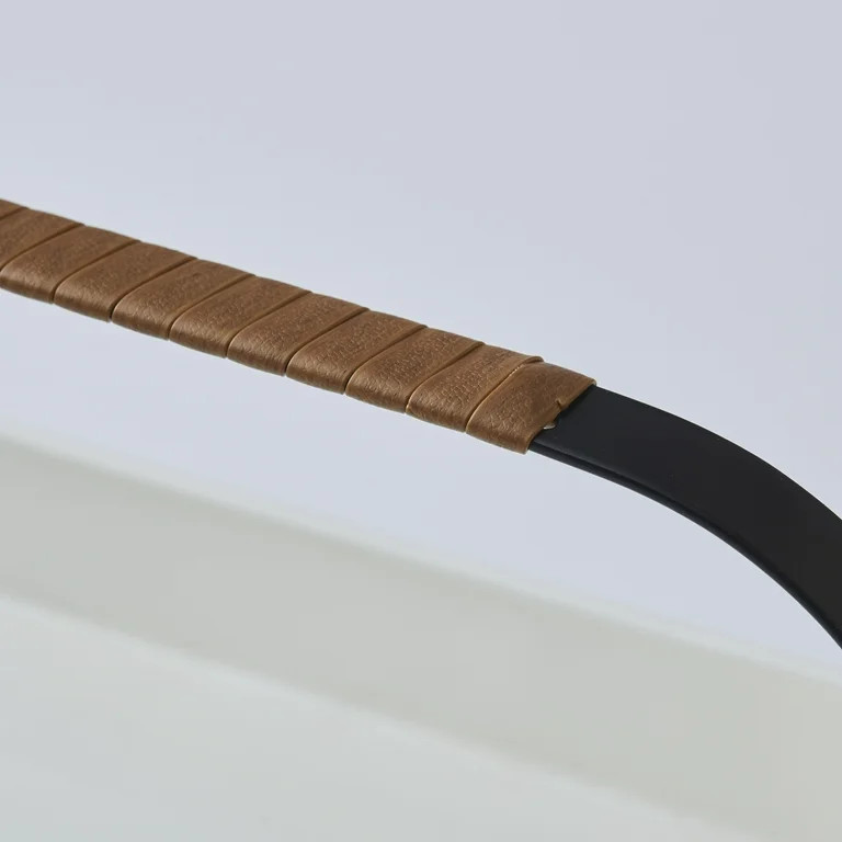 Better Homes & Gardens 2-Tier Rectangular Iron Serveware Tray Stand, Vanilla | Walmart (US)