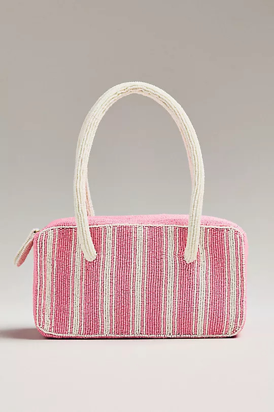 Beaded Box-Shaped Bag | Anthropologie (US)