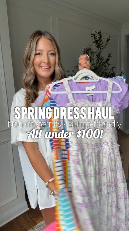 Spring and summer dresses that are non-maternity but bump-friendly! My code LIVIN15 will save you an additional 15%! Perfect for graduation, cinco de mayo, derby, baby showers! 

I sized up to a medium in all for my bump! 

#LTKfindsunder100 #LTKstyletip #LTKbump