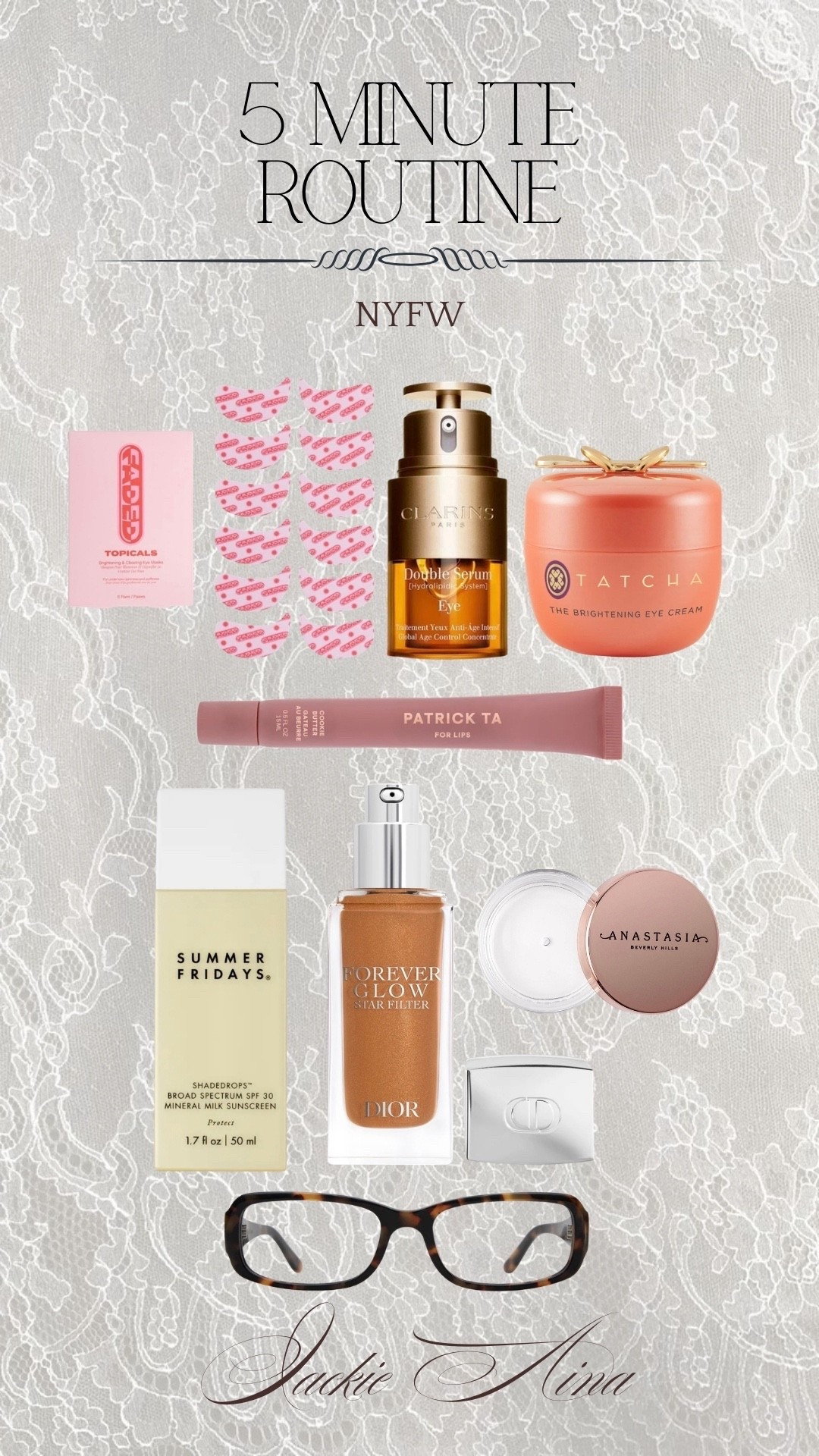 My go-to 5 minute routine for when I roll out of bed!

#LTKmorningroutine #LTKNYFW #LTKgrwm