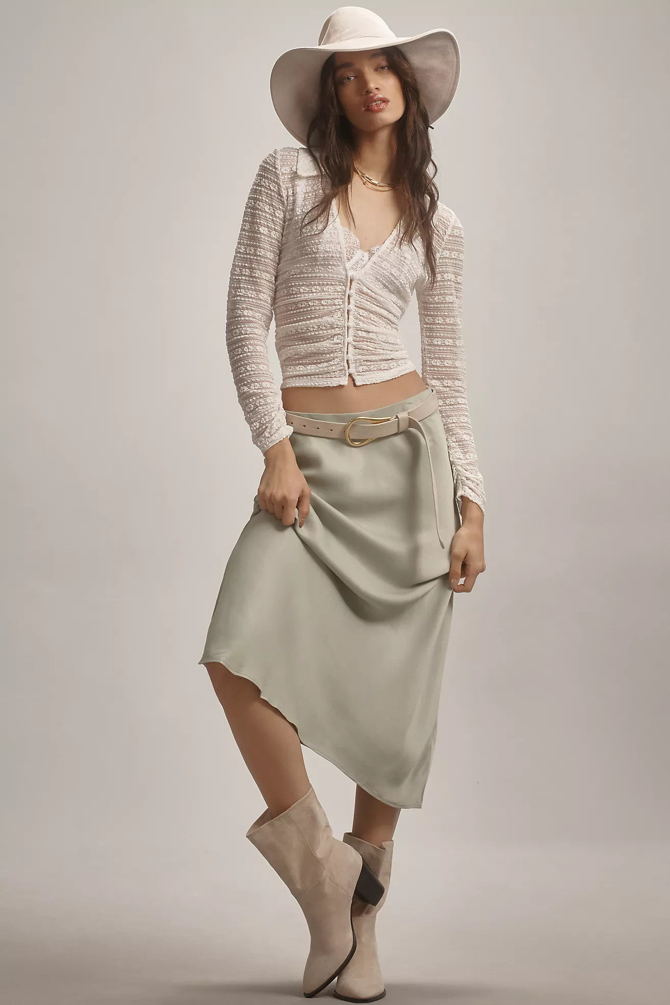 The Tilda Slip Skirt | Anthropologie (US)