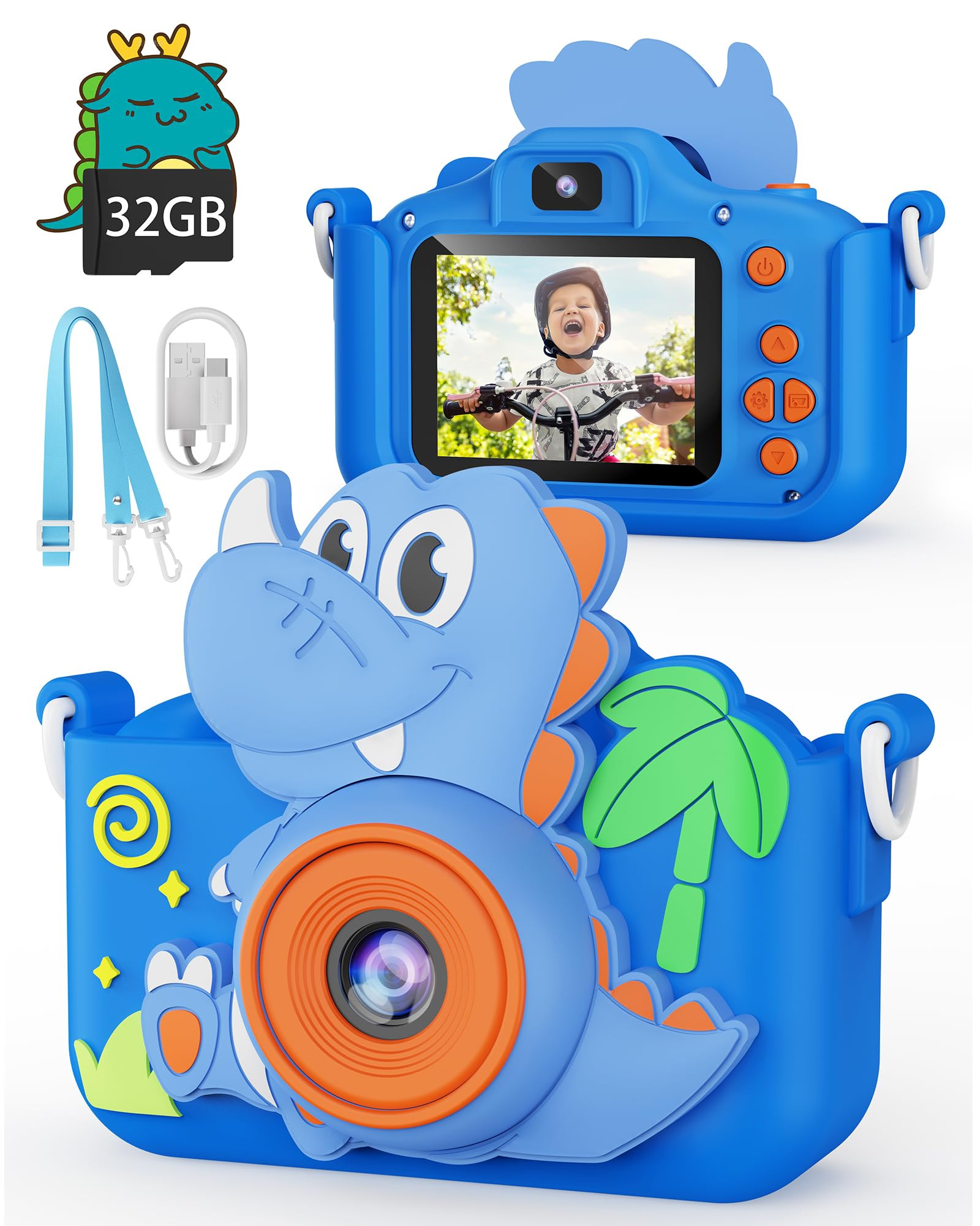 Kikapabi Kids Camera Dinosaur Toys for Boys, Christmas Birthday Gifts Toys for Boys Age 3-8, Todd... | Amazon (US)