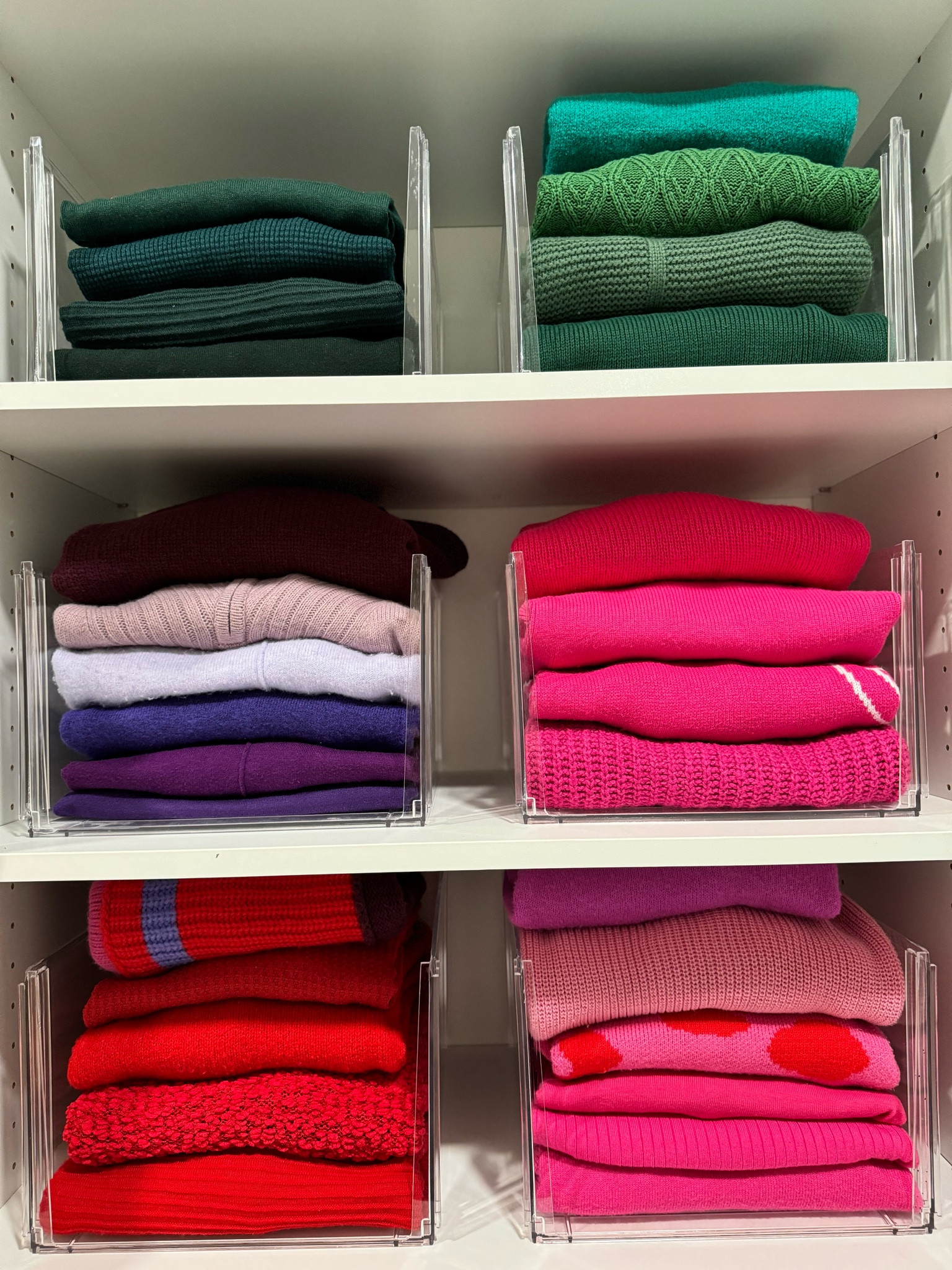 Sweater Organizers 🍁🍂❄️🌈

#LTKSeasonal #LTKHoliday #LTKhome