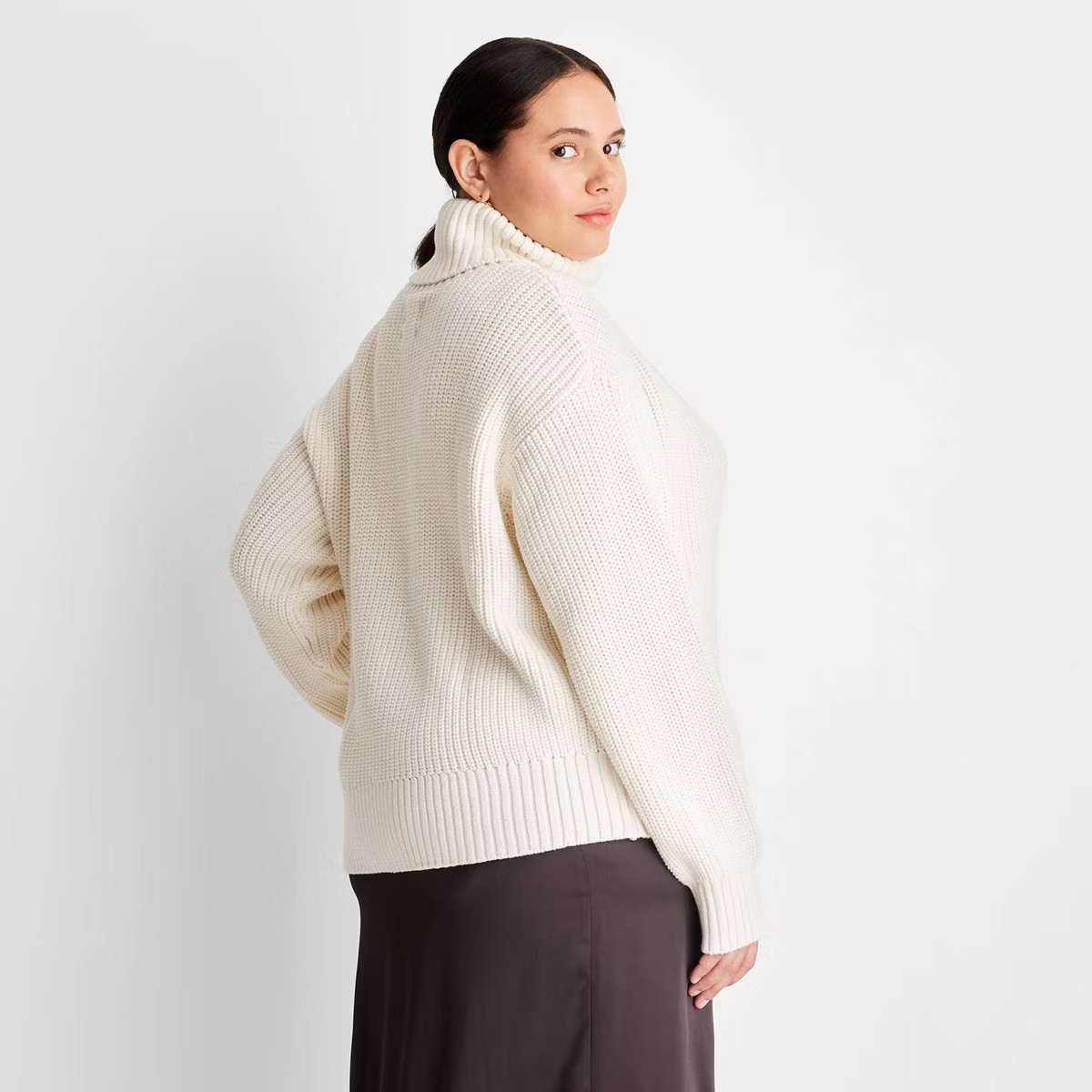 Women's Turtleneck Pullover Sweater - Future Collective™ with Reese Blutstein | Target