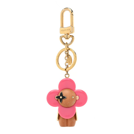 Resin Wood Vivienne Bag Charm Pink | FASHIONPHILE (US)