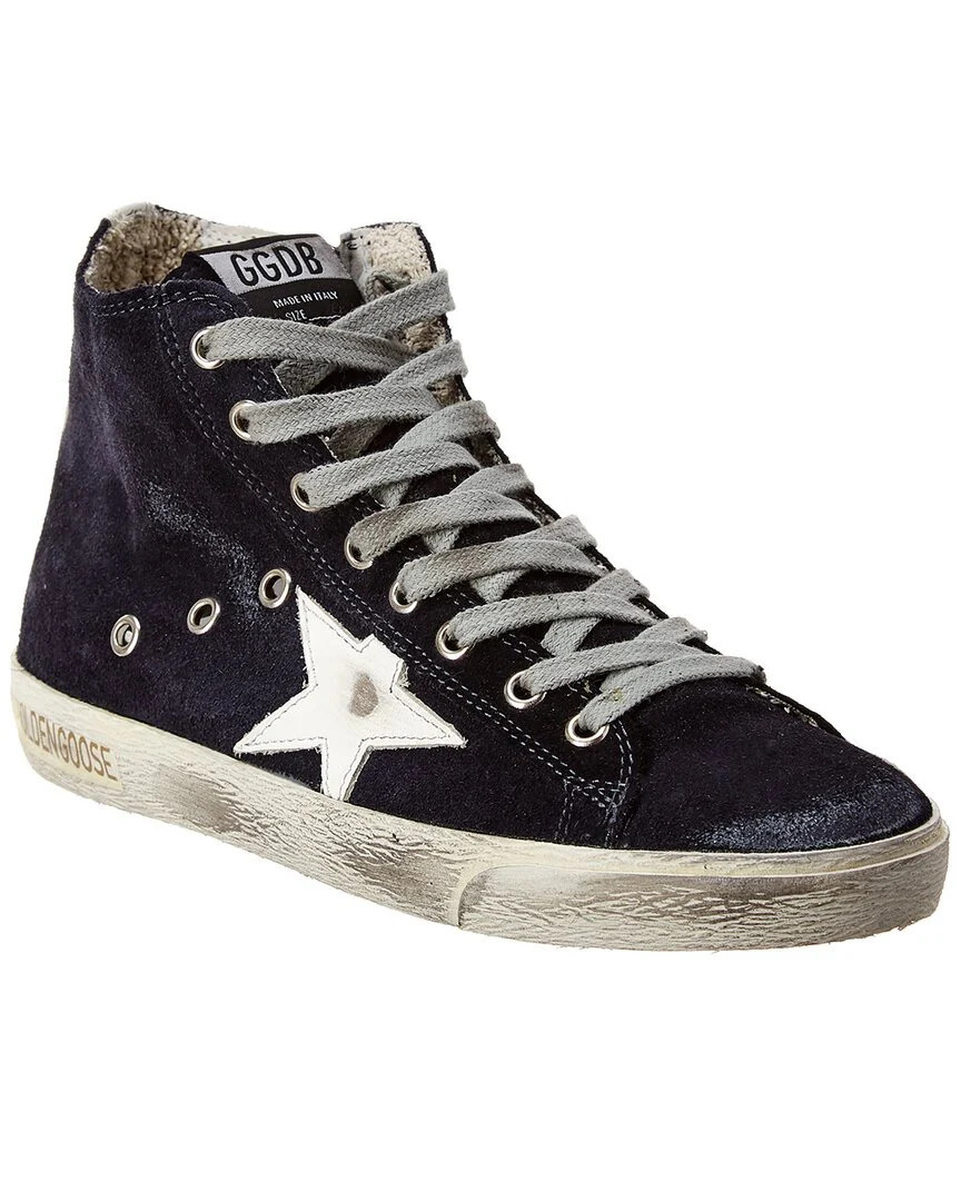Golden Goose Francy Suede High-Top Sneaker | Shop Simon
