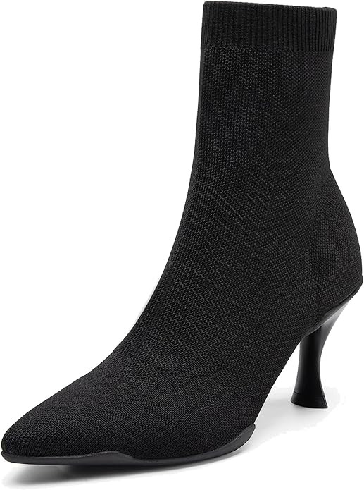 NEWBELLA Women‘s Minimalist Pointed Toe Ankle Boots | Amazon (US)