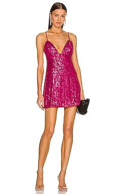 MAJORELLE Nyx Dress in Hot Pink from Revolve.com | Revolve Clothing (Global)