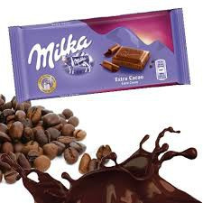 Milka Extra Cocoa - Chocolate Meio Amargo - Importado Da Polônia | Shopee (BR)