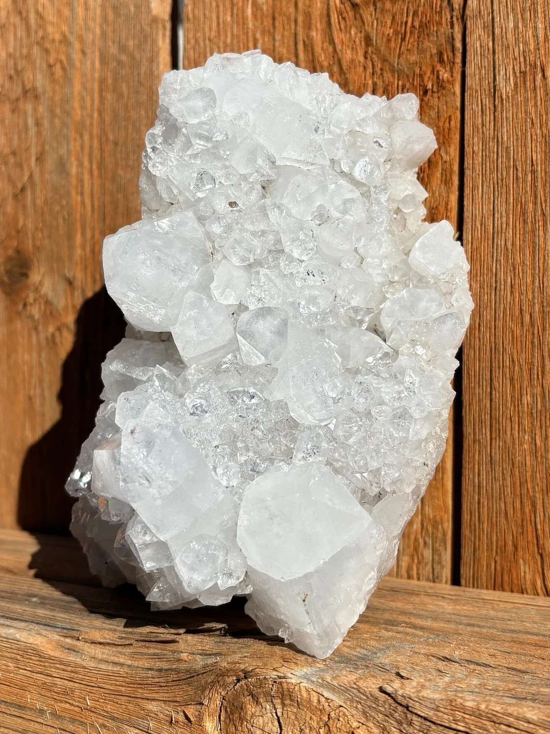 Chunky Self-standing Apophyllite With Rainbows - Etsy | Etsy (US)