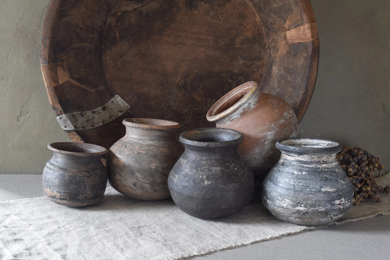 Small Old Vintage Indian Wobbling Clay Pots Wobble Pots Wobbly Pots - Etsy | Etsy (US)