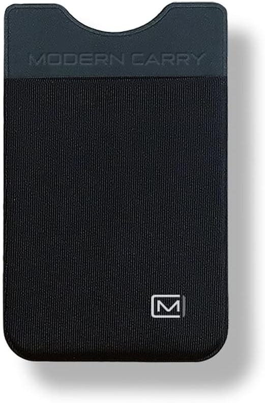 Modern Carry Elastic Minimal Card Holder, Minimalist Wallet for Men & Women, Credit Card & Busine... | Amazon (US)