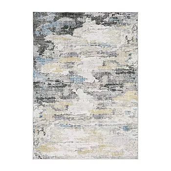 Covington Home Mirabelle Dappled Abstract Washable Indoor Rectangular Area Rug | JCPenney