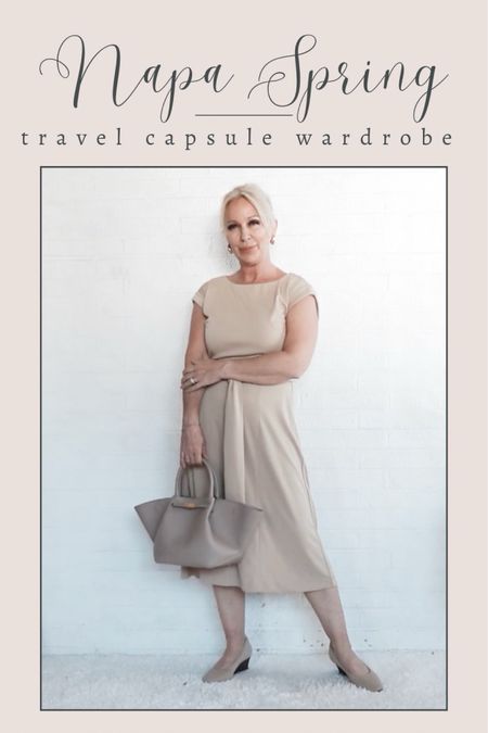 Napa Spring Travel Capsule Wardrobe

#LTKtravel #LTKSeasonal #LTKover40