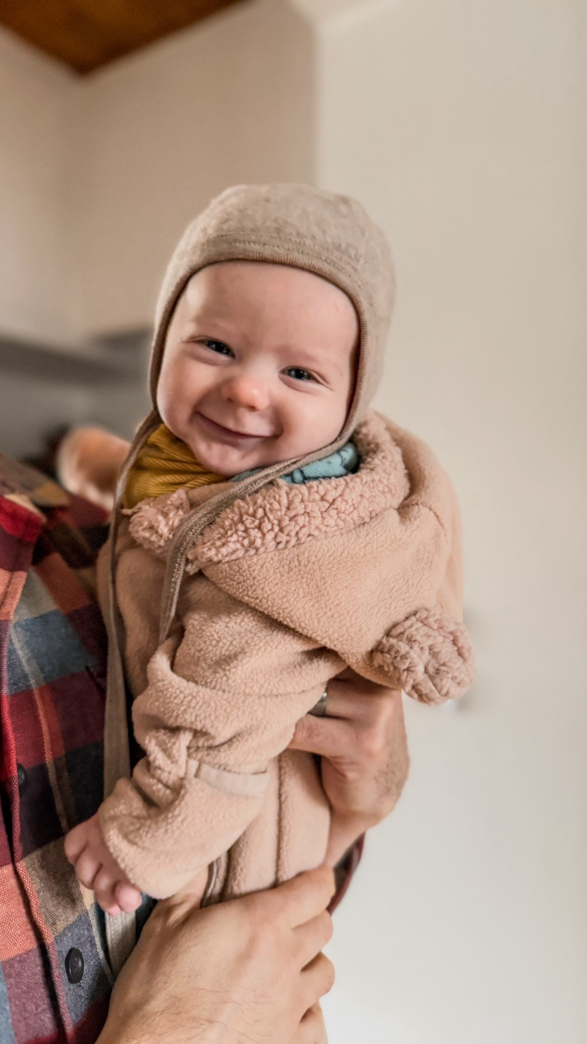This fleece bear suit isn’t too puffy, but kept my babe warm the whole time we were in icy Finland! It’s also super cute, so that doesn’t hurt.

#LTKKids #LTKTravel #LTKBaby