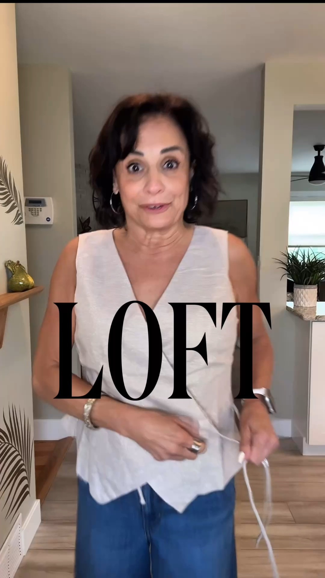 Found: The most flattering summer top for women over 40! ✨ This vest-style wrap top from LOFT is an absolute must-have for your capsule wardrobe.

#LTKgrwm #LTKootd #LTKWorkwear