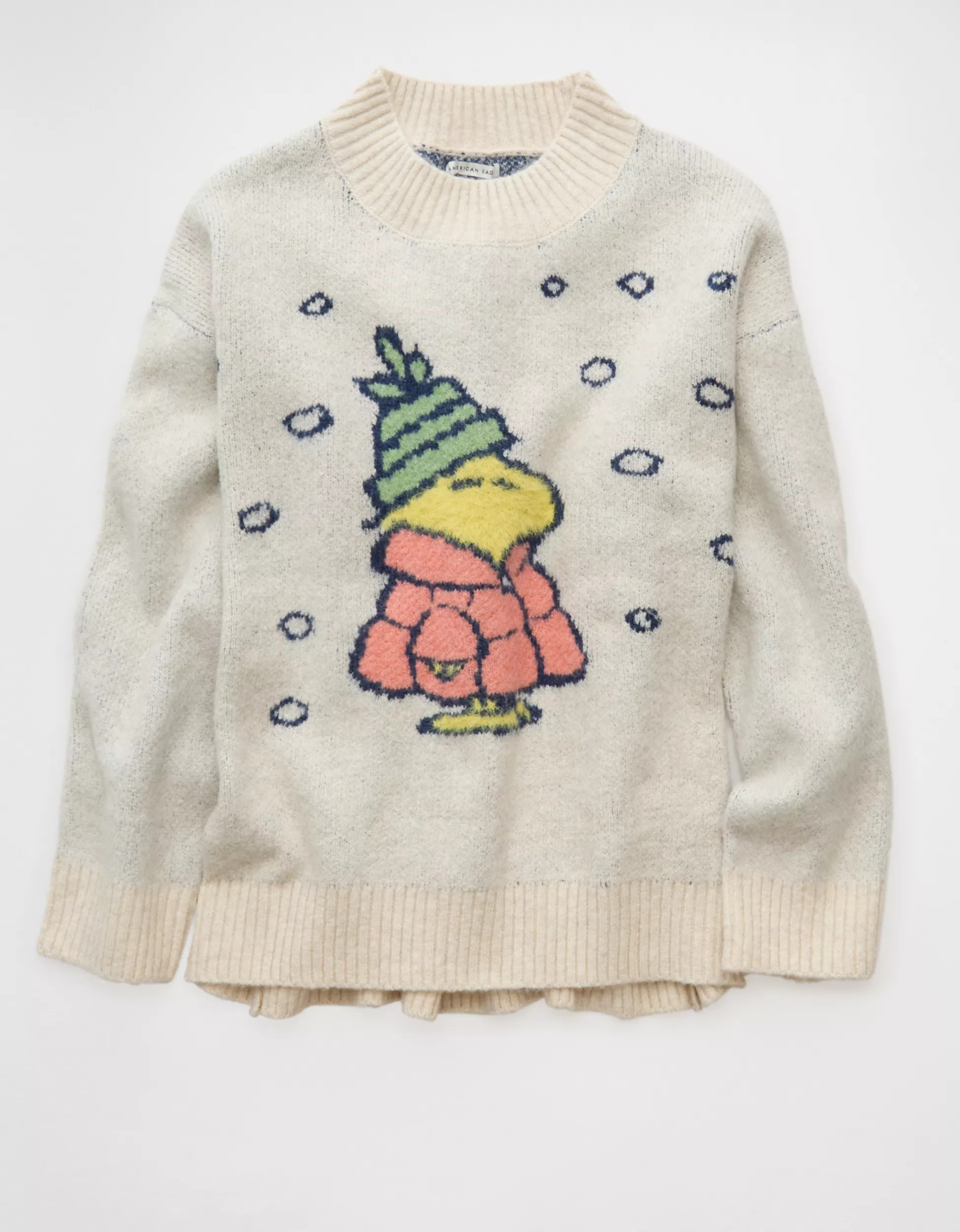 AE Woodstock Graphic Oversized Sweater | American Eagle Outfitters (US & CA)