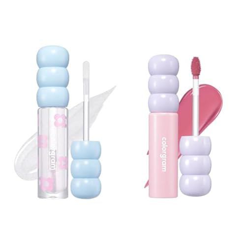 COLORGRAM Fruity Glass Tint Pearl Gloss Fruity Glass Tint 07 Shy Guava Bundle | Amazon (US)