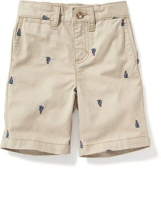 Old Navy Printed Twill Shorts For Toddler Boys Size 4T - A stones throw | Old Navy US